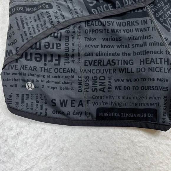 LuluLemon Manifesto Women's Size 4 Run Speed Classic Athletic 3" Inseam Shorts - Picture 5 of 12